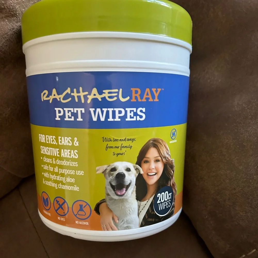 Rachael Ray Dog🐕Wipes 200 CT Pet Grooming Wipes for Dogs🐕🐩